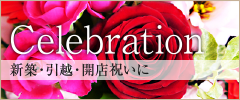 Celebration 新築・引越・開店祝いに
